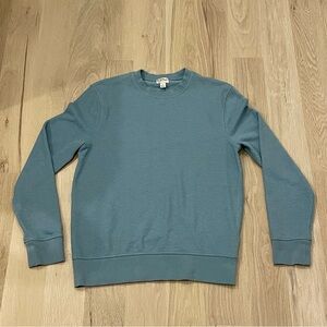 J. Crew Men's Crewneck Sweater in Soft Blue